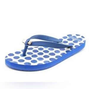 Coach Amel Flip-Flop Polka Dot Thong Sandals